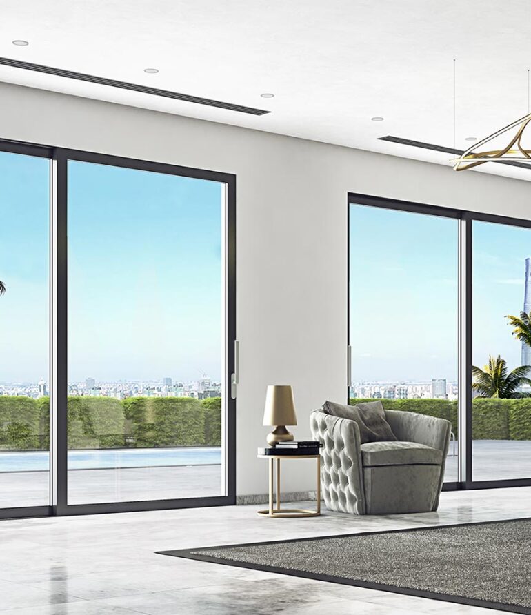 aluminium door windows
