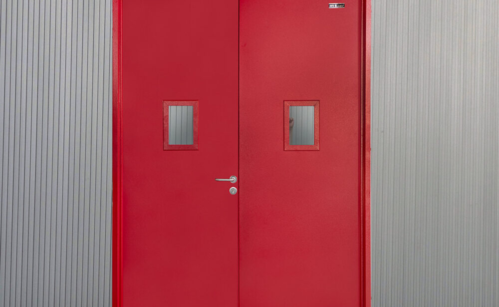 steel doors