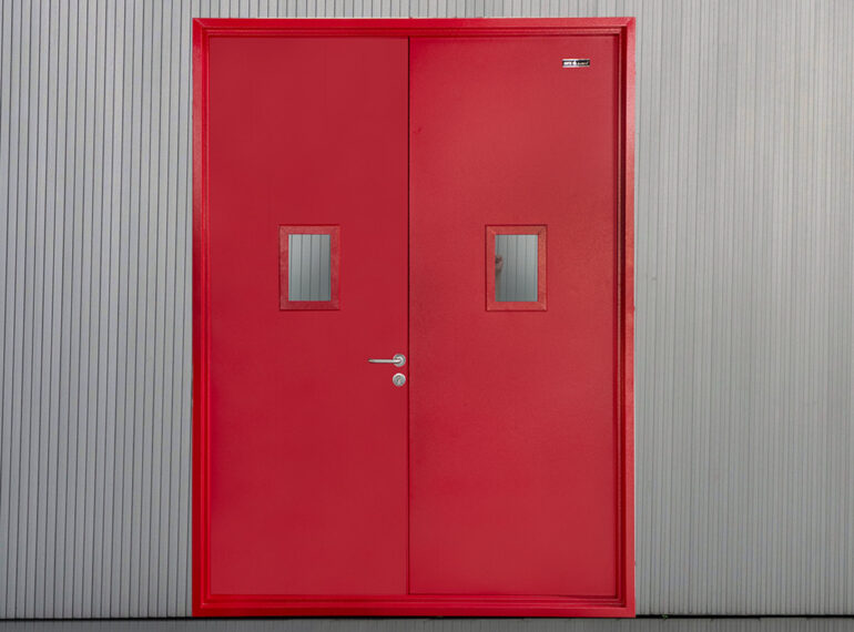 steel doors