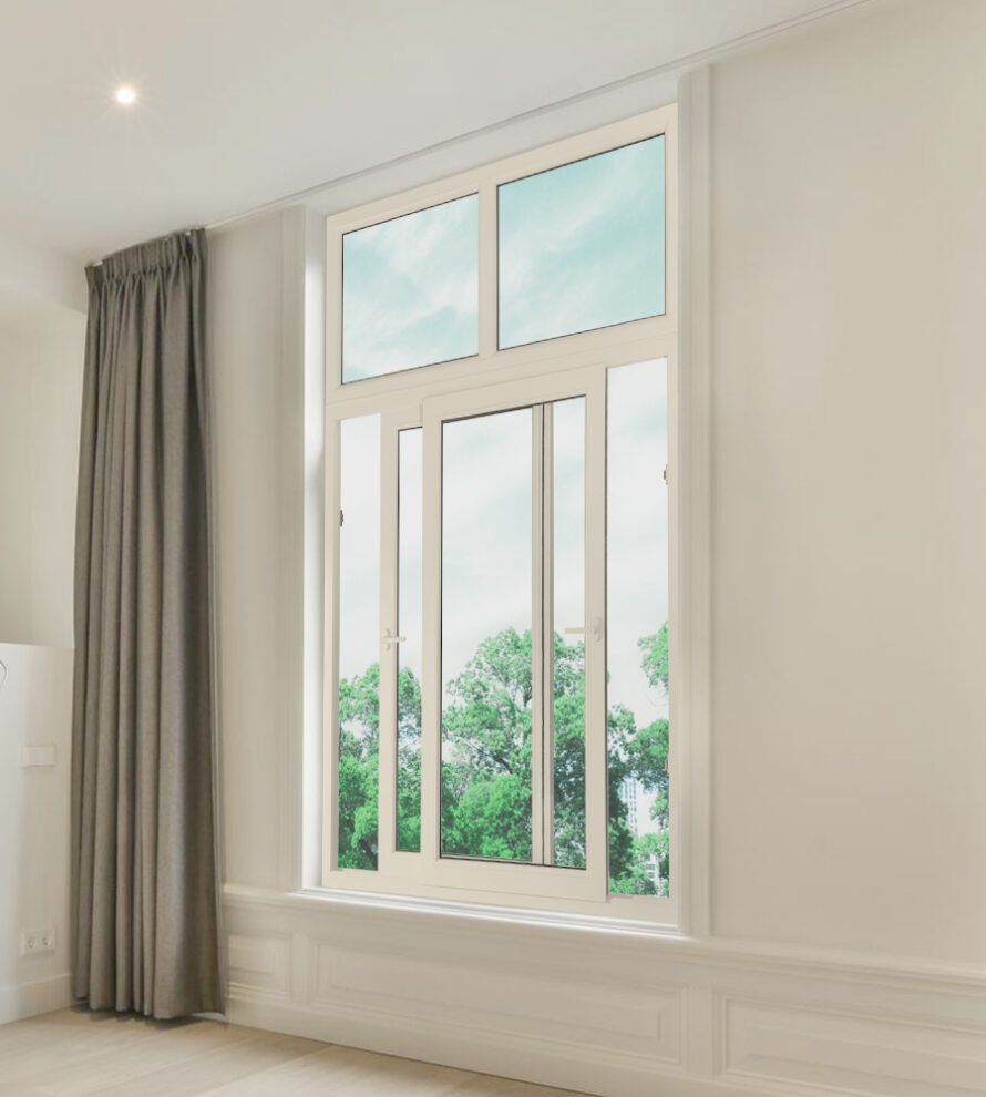 upvc combination windows
