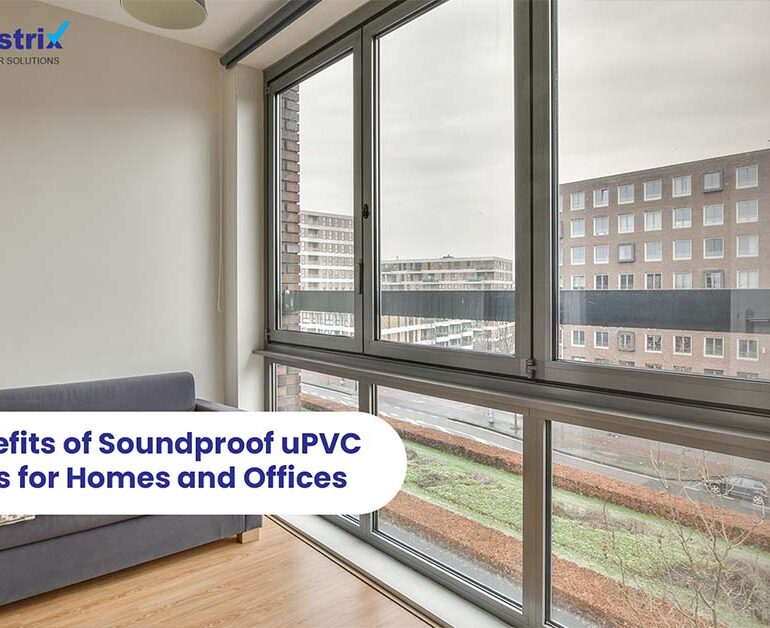 Soundproof uPVC windows