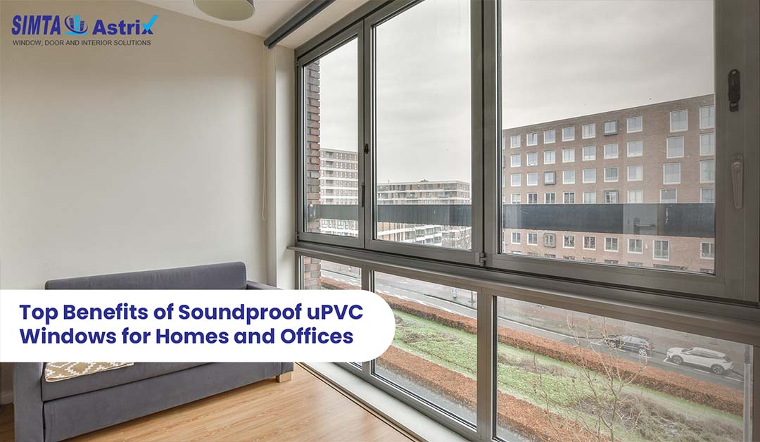 Soundproof uPVC windows